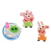 LEAN TOYS Σετ μαγικών χαντρών νερού DIY 8 χρώματα γουρουνάκια