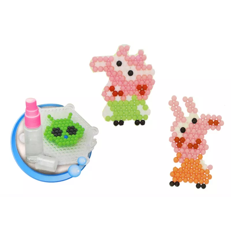 LEAN TOYS Σετ μαγικών χαντρών νερού DIY 8 χρώματα γουρουνάκια
