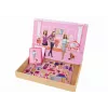 LEAN TOYS σετ μαγνητικού παζλ εκπαιδευτικό με θέμα κούκλες