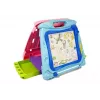 LEAN TOYS διπλής όψης πίνακας ζωγραφικής με μαρκαδόρους και μαγνήτες