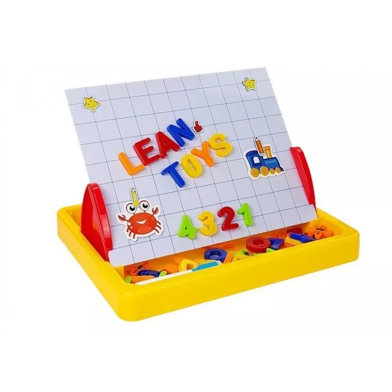 LEAN TOYS πίνακας ζωγραφικής με μαγνήτες