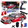 LEAN TOYS Drift Car Racing RC Κόκκινο Μαύρο 30km/h 1:16