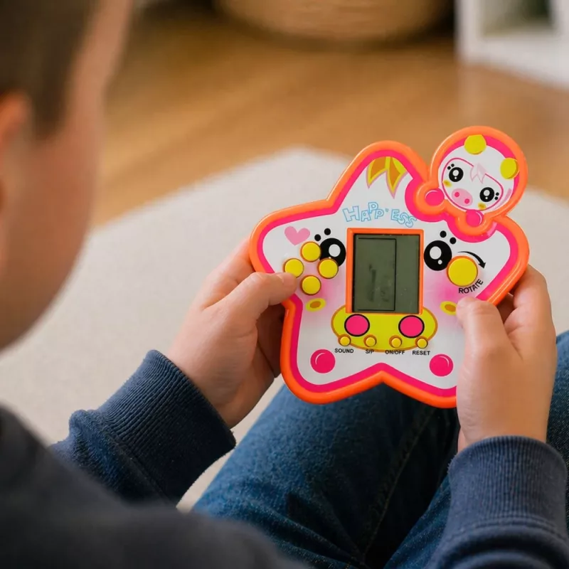LEAN TOYS Ηλεκτρονικό Παιχνίδι Tetris Star Κόκκινο