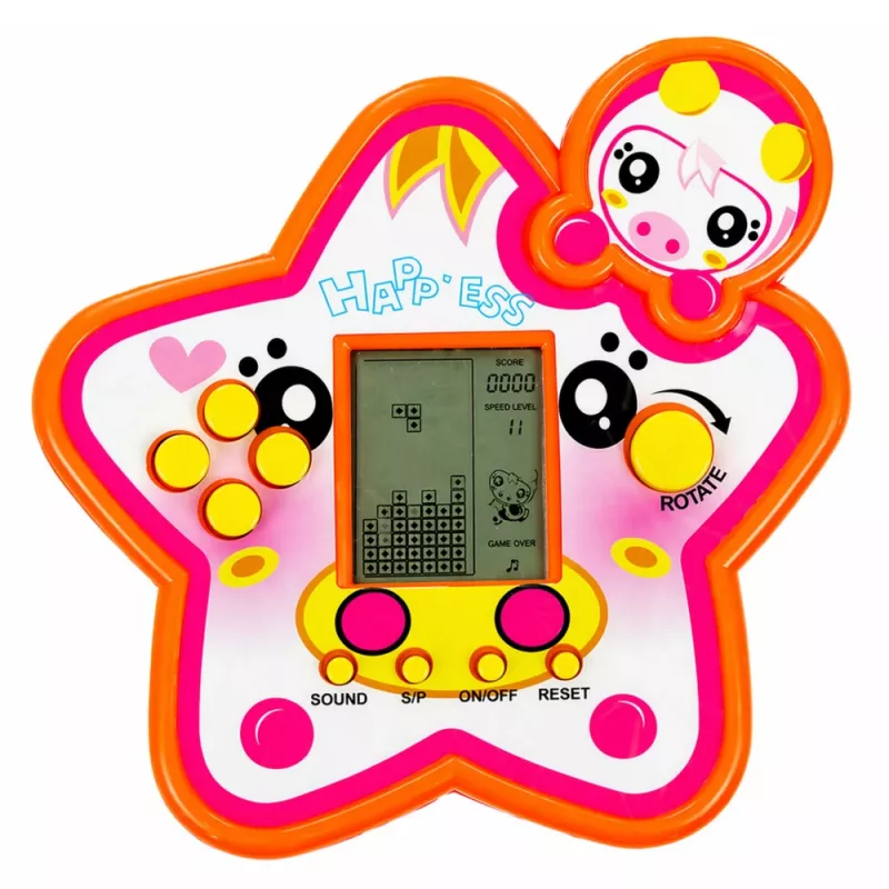 LEAN TOYS Ηλεκτρονικό Παιχνίδι Tetris Star Κόκκινο