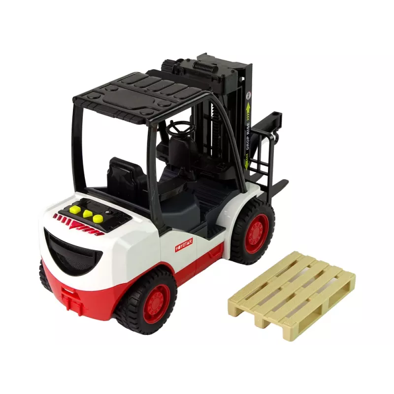 LEAN TOYS Περονοφόρο με Κινούμενο Πιρούνι και Παλέτα