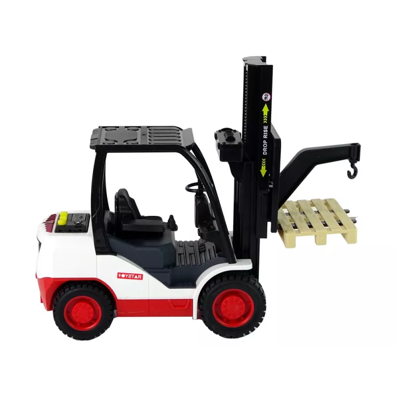 LEAN TOYS Περονοφόρο με Κινούμενο Πιρούνι και Παλέτα