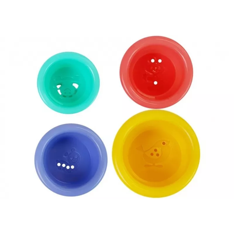 LEAN TOYS Σετ μπάνιου βάτραχος καταρράκτης + κουβαδάκια