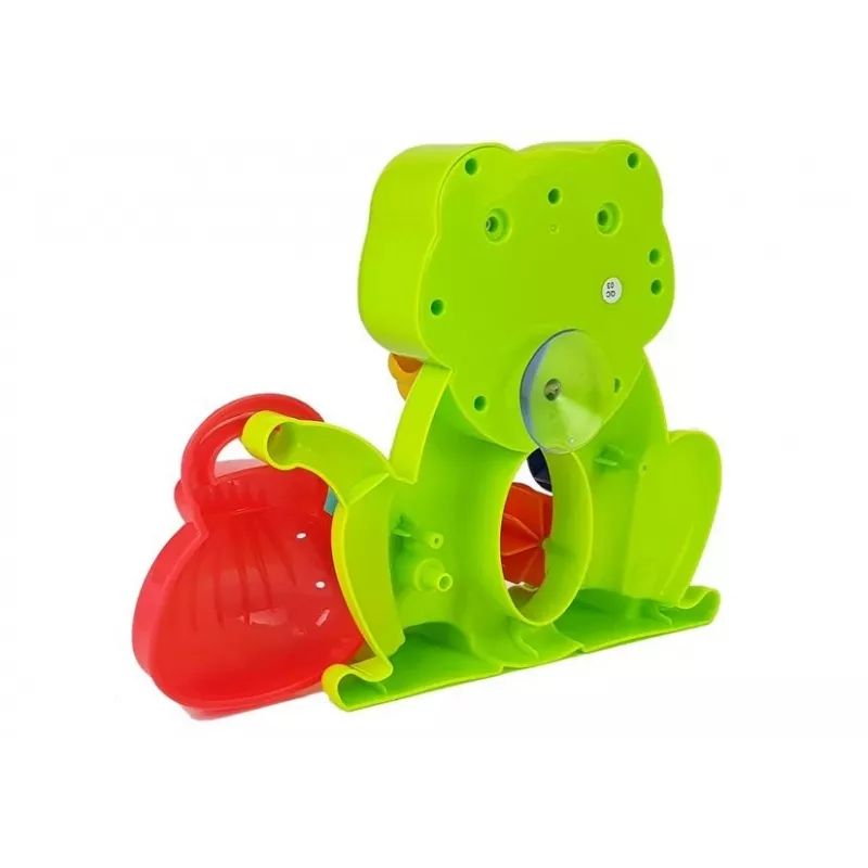 LEAN TOYS Σετ μπάνιου βάτραχος καταρράκτης + κουβαδάκια