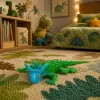LEAN TOYS Horned Lizard λαστιχένια φιγούρα stretchable ρεαλιστική 20 cm