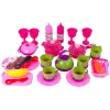 LEAN TOYS σετ κουζίνας 31 τεμ. με τσάντα πιάτα πιάτα παιδικά