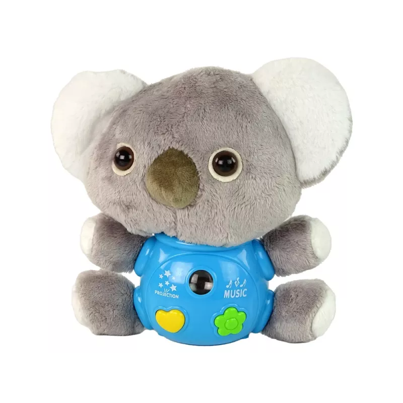 LEAN TOYS Koala Projector Sound Διαδραστικό Παιχνίδι Γκρι