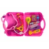 LEAN TOYS Σετ Μικρού Γιατρού Βαλιτσάκι Ροζ Στηθοσκόπιο