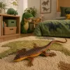 LEAN TOYS Echse Vivipar λαστιχένια φιγούρα stretchable ρεαλιστική 12,5 cm