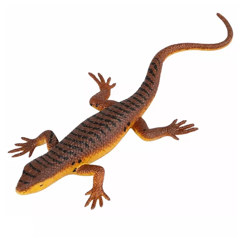 LEAN TOYS Echse Vivipar λαστιχένια φιγούρα stretchable ρεαλιστική 12,5 cm