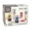 LEAN TOYS Μαγικό Δέντρο Κρυστάλλων που Αναπτύσσεται Ασημί Εμπειρίες