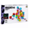 LEAN TOYS Μαγνητικά τουβλάκια 60 τεμ. - Πολύχρωμο σετ κατασκευής κύβων-μπάλας