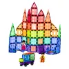 LEAN TOYS Μαγνητικά δομικά τουβλάκια 3D Πάνελ Δημιουργικά STEM Πολύχρωμα 100 τεμ.