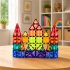 LEAN TOYS Μαγνητικά Δομικά Τουβλάκια 3D Πάνελ Δημιουργικά STEM Πολύχρωμα 73 τεμ.