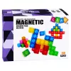 LEAN TOYS μαγνητικά τουβλάκια κύβοι πολύχρωμοι 3D κύβοι 160 τεμ.
