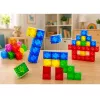 LEAN TOYS μαγνητικά τουβλάκια κύβοι πολύχρωμοι 3D κύβοι 160 τεμ.