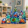 LEAN TOYS Μαγνητικά τουβλάκια θαλάσσιων ζώων ωκεανού 40 τεμ.