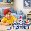 LEAN TOYS Magnetic Space Windows Τουβλάκια 90 τεμάχια – Πλαστικό ABS σετ κατασκευών STEM