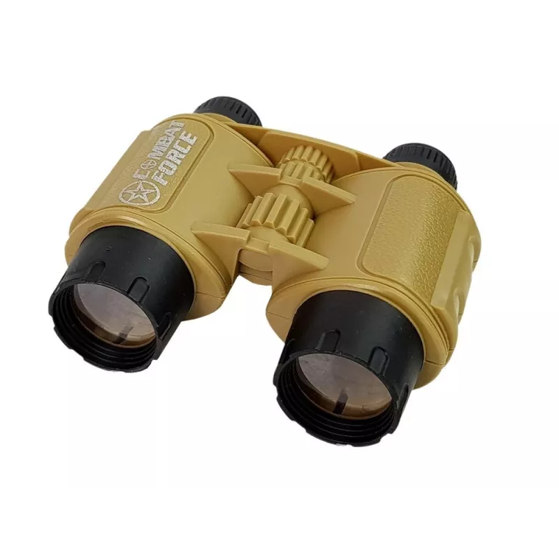 LEAN TOYS Στρατιωτικό Σετ Όπλο Μάσκα Κυάλια Γιλέκο Πυξίδα