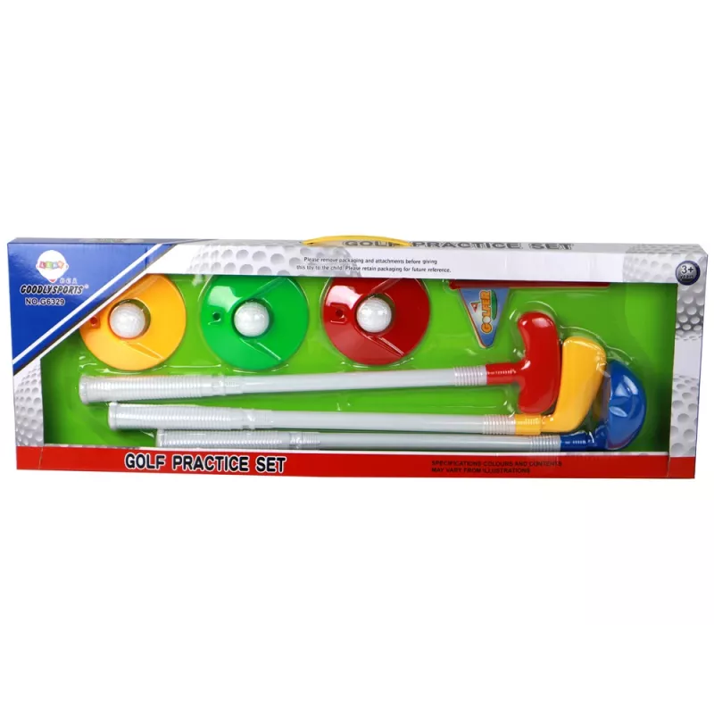LEAN TOYS Μίνι Γκολφ για Παιδιά, Μπαστούνια, 12 τεμ.