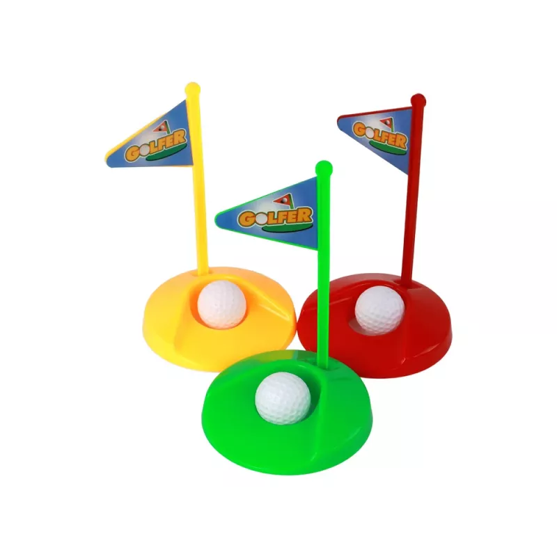 LEAN TOYS Μίνι Γκολφ για Παιδιά, Μπαστούνια, 12 τεμ.