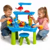 LEAN TOYS Πολυεπίπεδο τραπέζι νερού με καρέκλα, αξεσουάρ και φόρμες, 63 cm