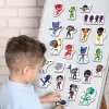 LEAN TOYS PJ Masks Σετ μαγνητών ME 5031-31