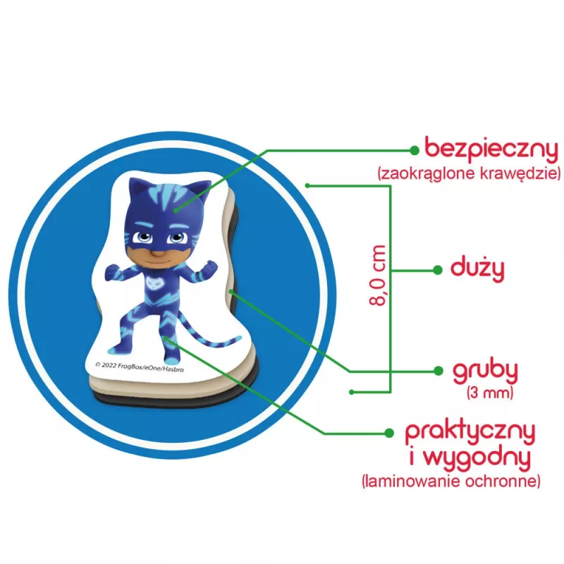LEAN TOYS PJ Masks Σετ μαγνητών ME 5031-31