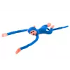 LEAN TOYS λούτρινο μαϊμού μασκότ με ήχο, μπλε 80 cm