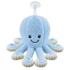 LEAN TOYS Πλούσιο Χταπόδι με Βεντούζα, Μπλε, 16 cm