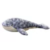 LEAN TOYS Μασκότ λούτρινη φάλαινα γκρι 90 cm