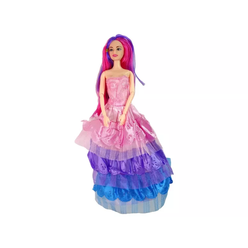 LEAN TOYS Κούκλα Πριγκίπισσα με Λευκό Πόνυ Φιγούρες Αξεσουάρ