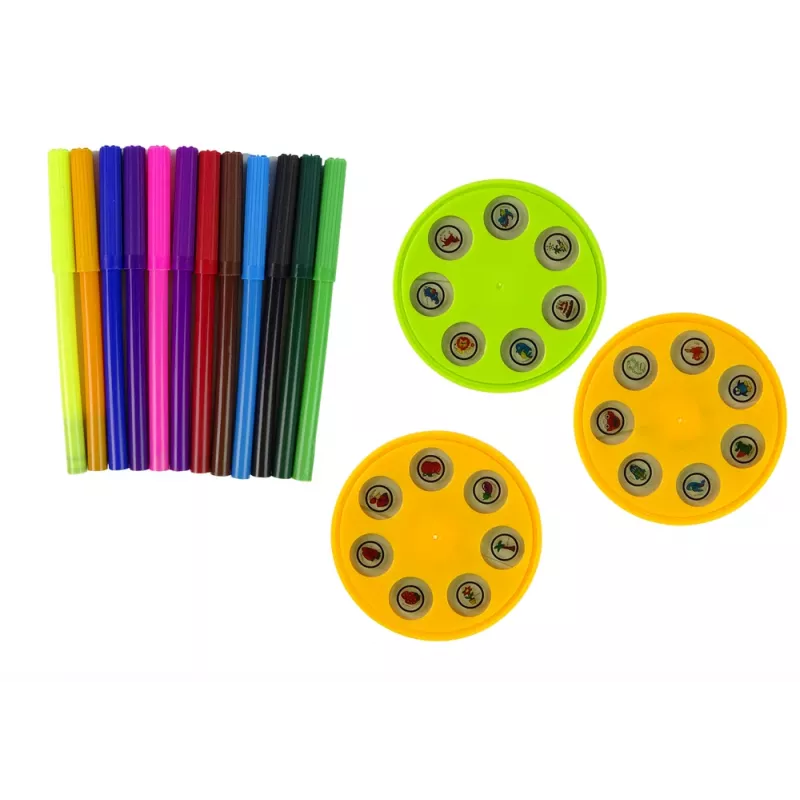 LEAN TOYS Προβολέας για Εκμάθηση Σχεδίου Τραπέζι Προβολέα Δεινοσαύρων