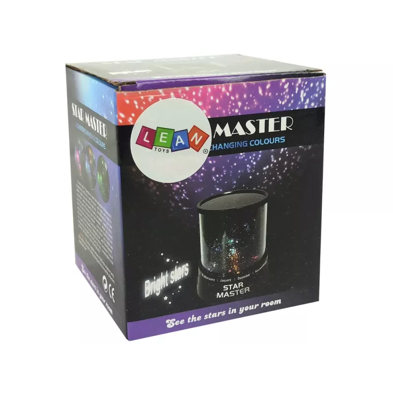 LEAN TOYS Προβολέας Αστέρια-Πλανήτες Νυχτερινό Φως με Μπαταρίες