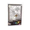 LEAN TOYS Παζλ για Χρωματισμό 500 Τεμάχια Ψάρια Ωκεανός