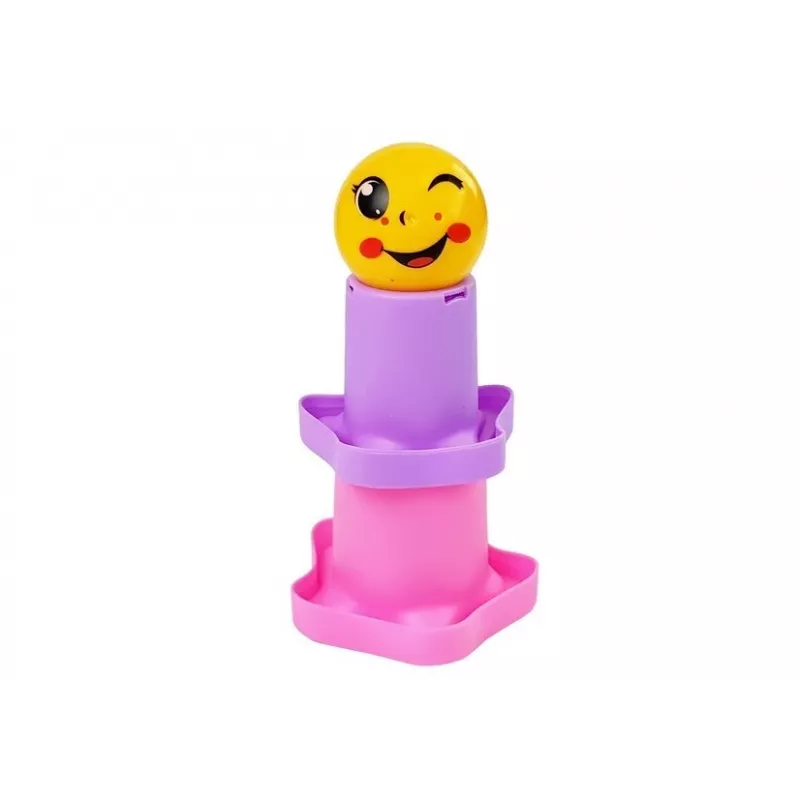 LEAN TOYS Πυραμιδικά ποτηράκια για μωρά Asterisks