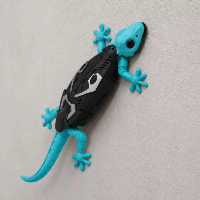 LEAN TOYS RC Σαύρα gecko αναρρίχηση τοίχου 360° μπλε