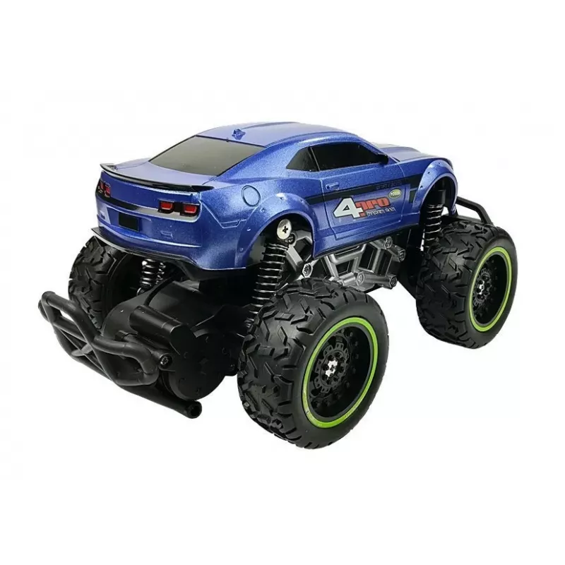 LEAN TOYS Τηλεχειριζόμενο Αυτοκίνητο Off-Road R/C Μπλε High Wheels