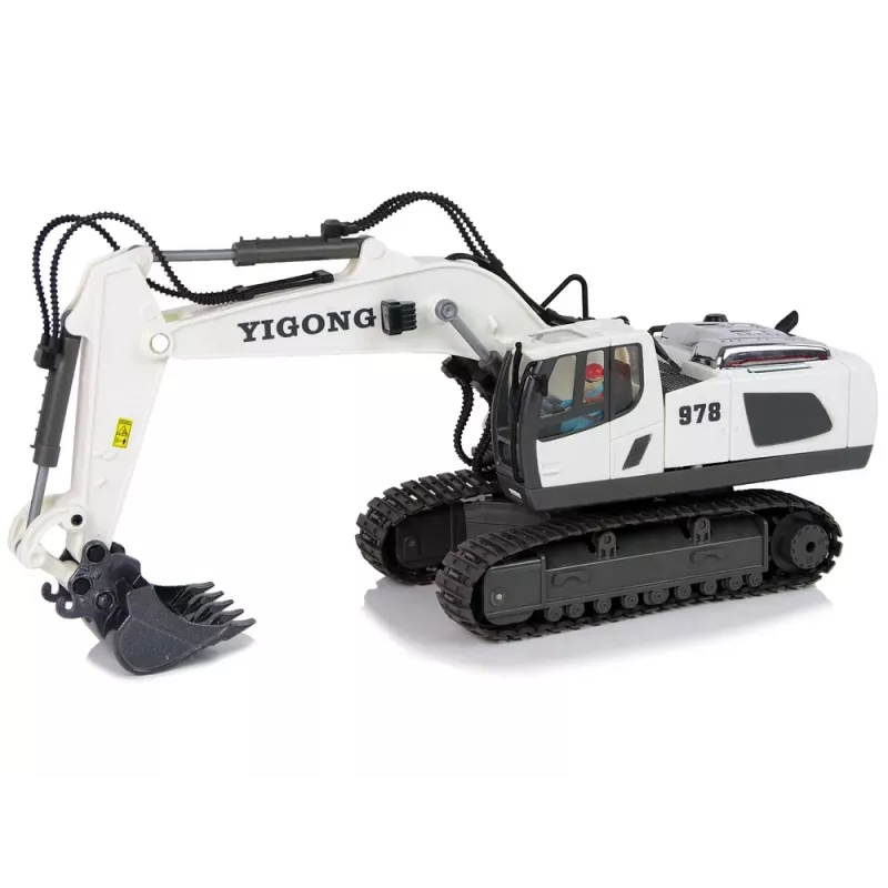 LEAN TOYS Τηλεχειριζόμενος Εκσκαφέας με Ερπύστριες 2,4 GHz Χειριστήριο