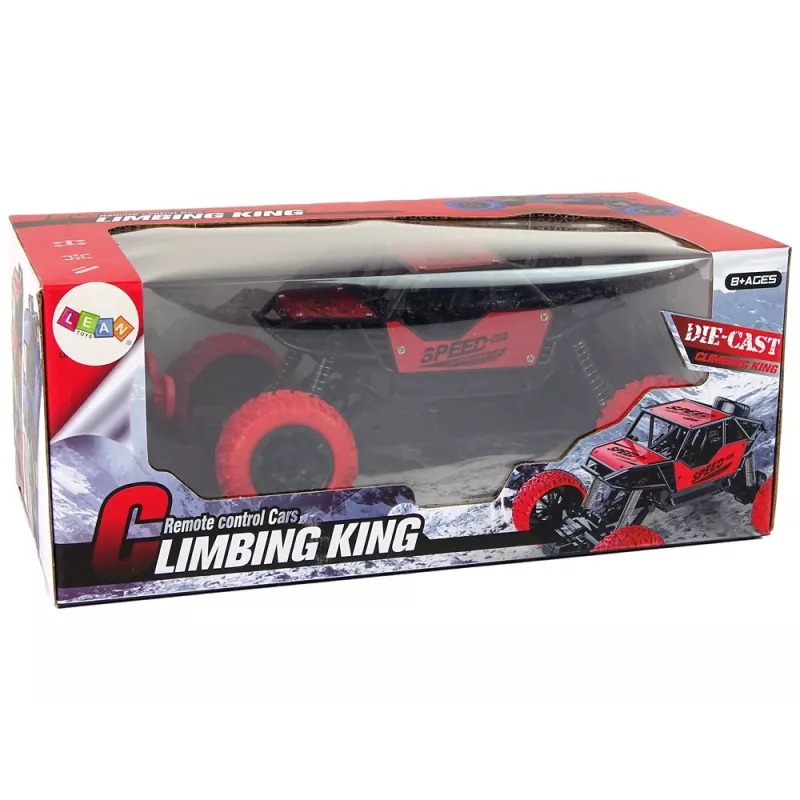 LEAN TOYS Τηλεκατευθυνόμενο Όχημα Παντός Εδάφους R/C 1:18 Κόκκινο
