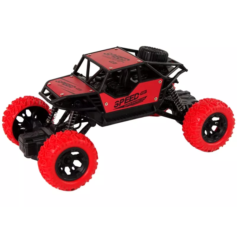 LEAN TOYS Τηλεκατευθυνόμενο Όχημα Παντός Εδάφους R/C 1:18 Κόκκινο