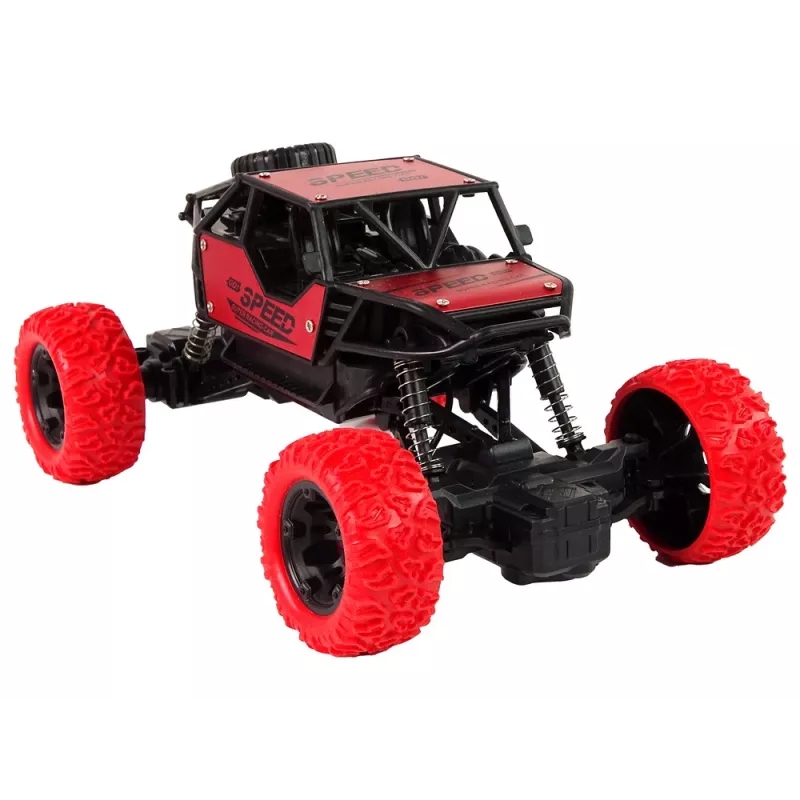 LEAN TOYS Τηλεκατευθυνόμενο Όχημα Παντός Εδάφους R/C 1:18 Κόκκινο