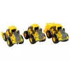 LEAN TOYS Σετ Οχημάτων Κατασκευών 3 Κίτρινα Μοντέλα