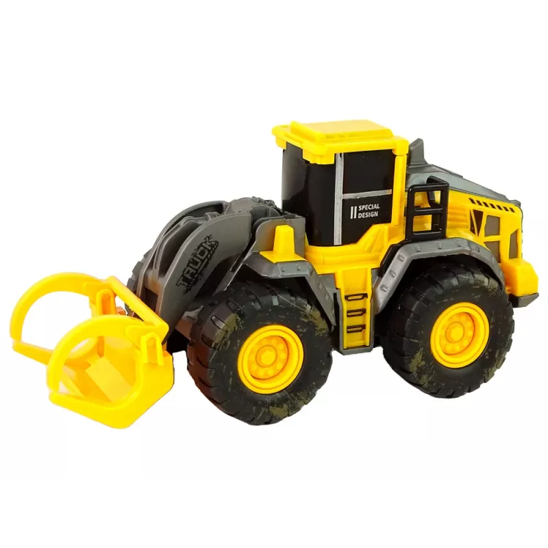 LEAN TOYS Σετ Οχημάτων Κατασκευών 3 Κίτρινα Μοντέλα