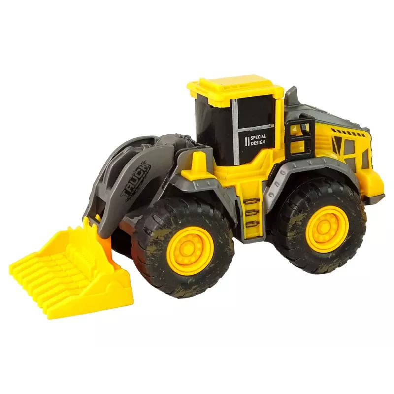 LEAN TOYS Σετ Οχημάτων Κατασκευών 3 Κίτρινα Μοντέλα
