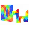 LEAN TOYS Snake Puzzle Magic Cube Παιχνίδι παζλ